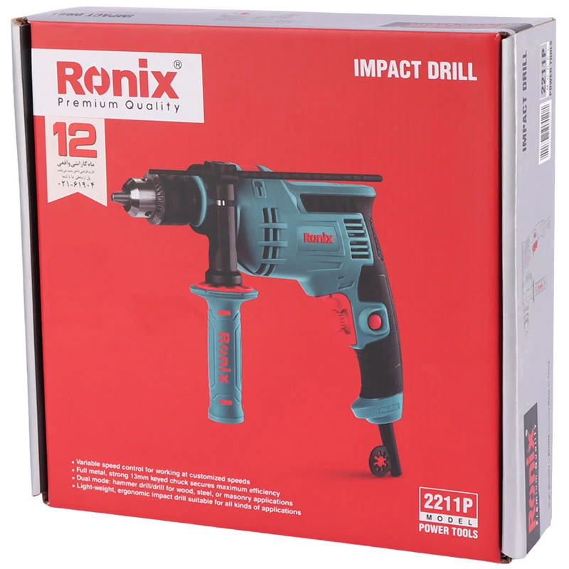 دریل برقی چکشی Ronix 2211P