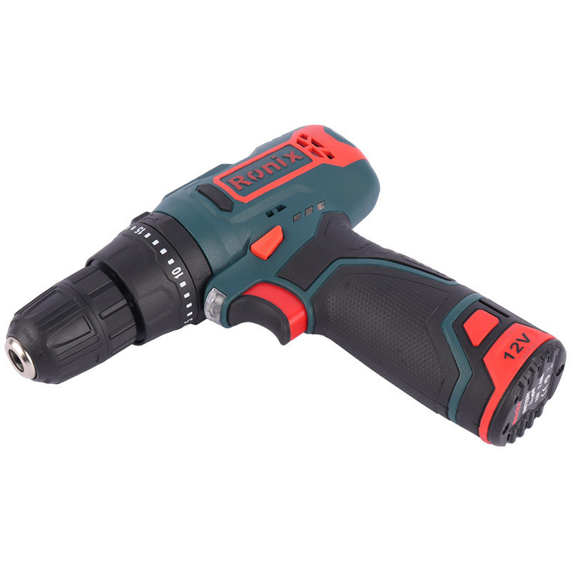 کیت دریل پیچ گوشتی شارژی چکشی Ronix 8101K