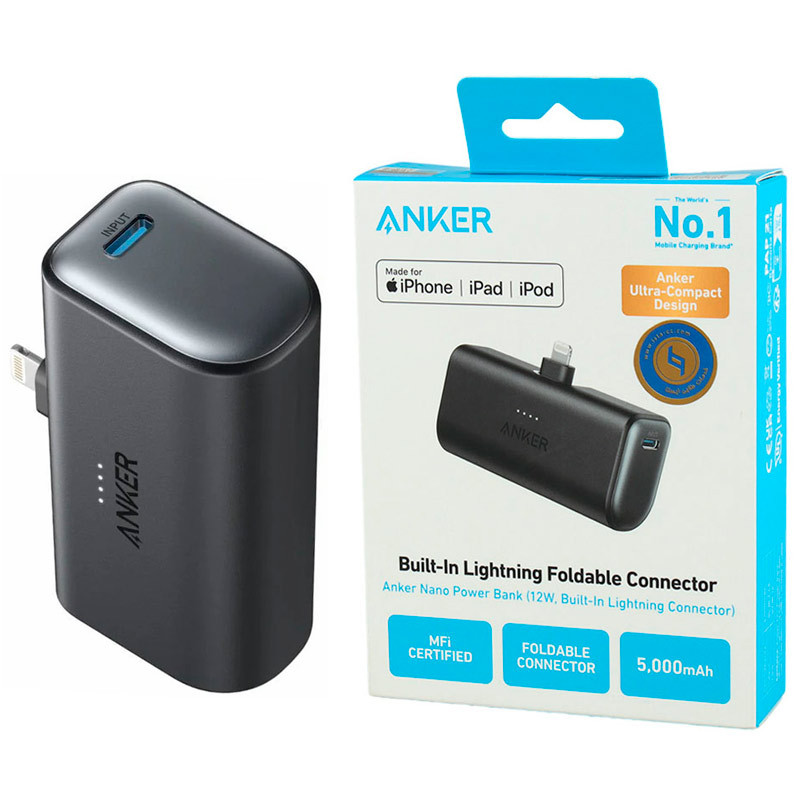 پاور بانک فست شارژ 5000 انکر Anker Nano A1645 12W