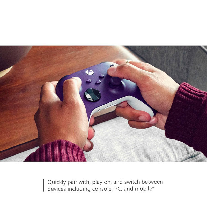 دسته بازی بی سیم Microsoft XBOX Series X/S Astral Purple