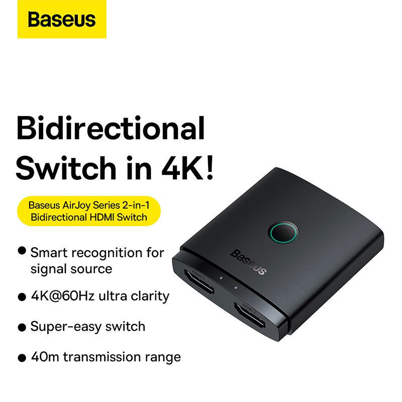 تبدیل 1 به 2 Baseus AirJoy Series B01331105111 HDMI