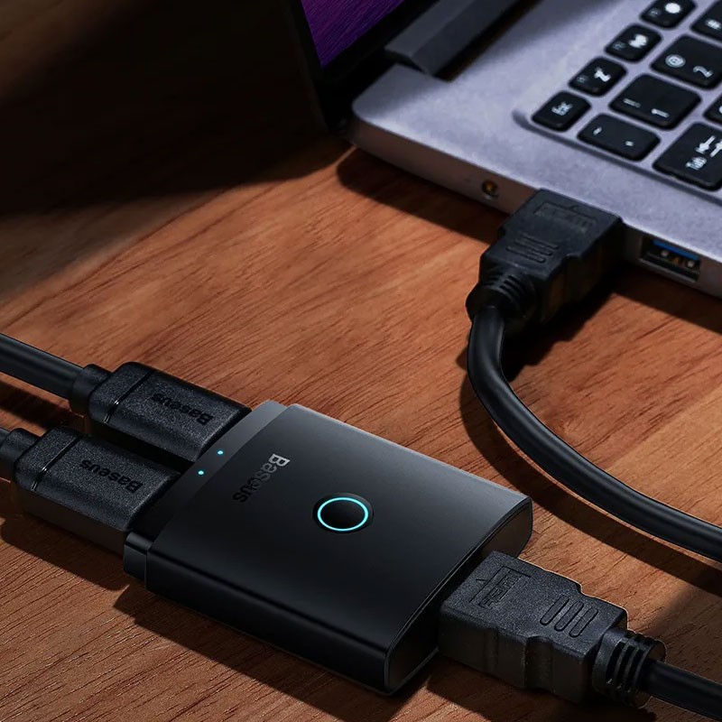 تبدیل 1 به 2 Baseus AirJoy Series B01331105111 HDMI