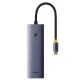 هاب 6 پورت Type-C باسئوس UltraJoy Series BS-OH151 B00052802811-00