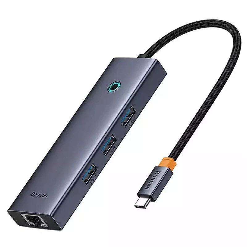 هاب 6 پورت Type-C باسئوس UltraJoy Series BS-OH151 B00052802811-00