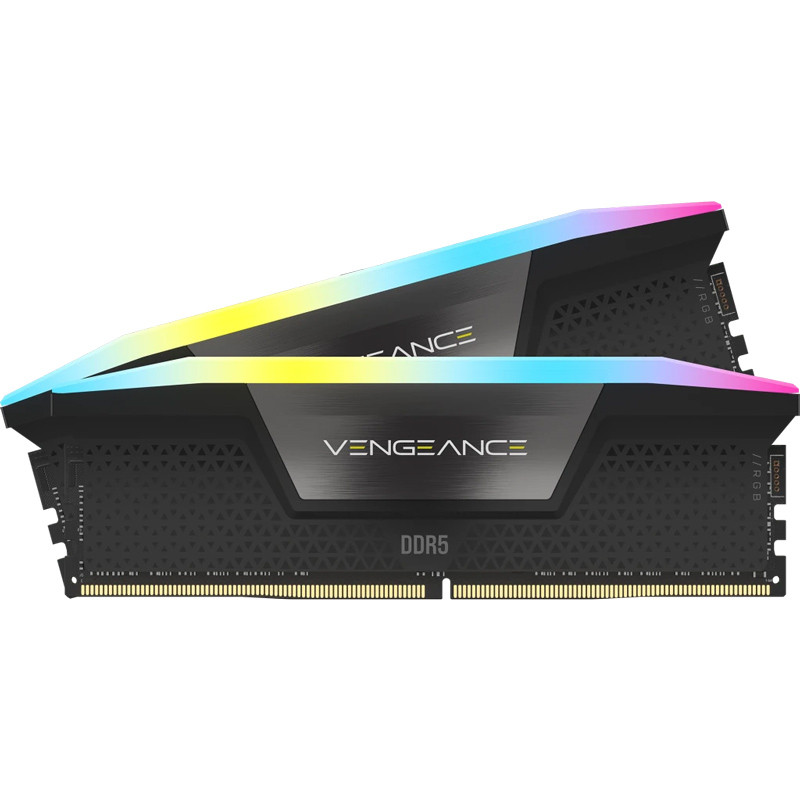 رم کامپیوتر Corsair Vengeance RGB DDR5 32GB 5600MHz CL40 Dual