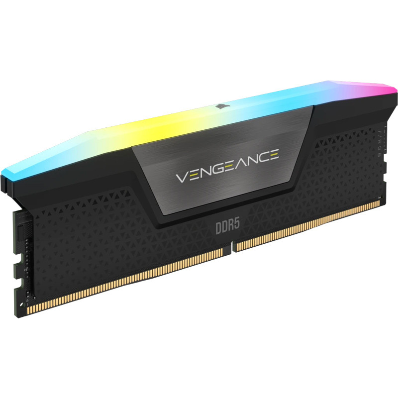 رم کامپیوتر Corsair Vengeance RGB DDR5 32GB 5600MHz CL40 Dual