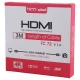 کابل تسکو فلت TSCO HDMI TC-72 3D 3m
