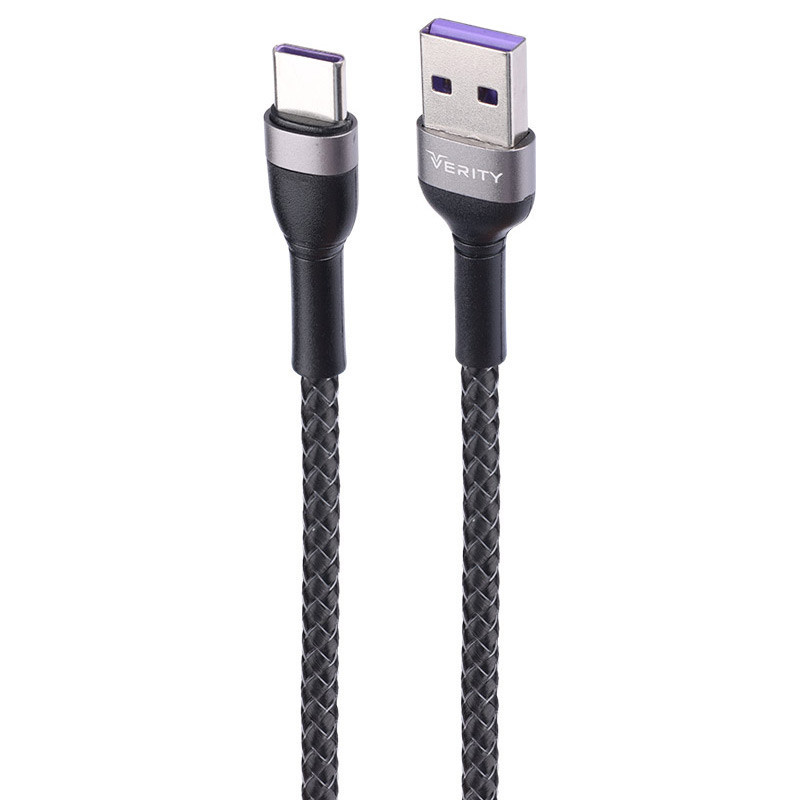 کابل تایپ سی فست شارژ Verity CB3157T 1m