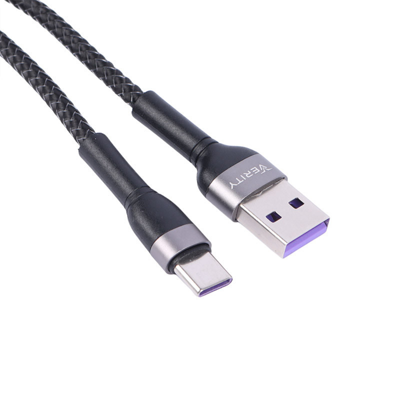 کابل تایپ سی فست شارژ Verity CB3157T 1m