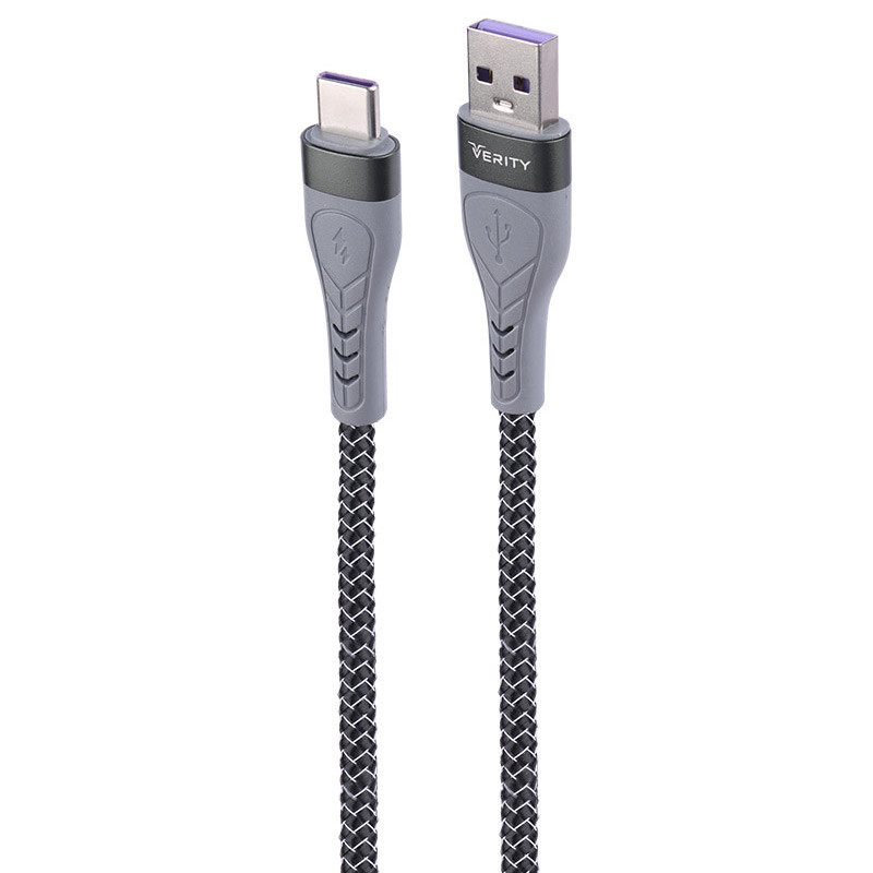 کابل تایپ سی فست شارژ Verity CB3156T 1m