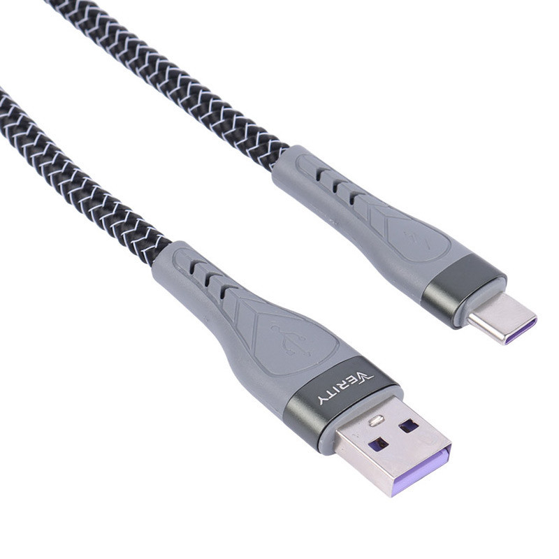 کابل تایپ سی فست شارژ Verity CB3156T 1m