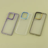 قاب PC پشت شفاف Lucky Case دور رنگی Xiaomi Redmi Note 13 4G