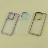 قاب PC پشت شفاف Lucky Case دور رنگی Xiaomi Redmi Note 13 4G