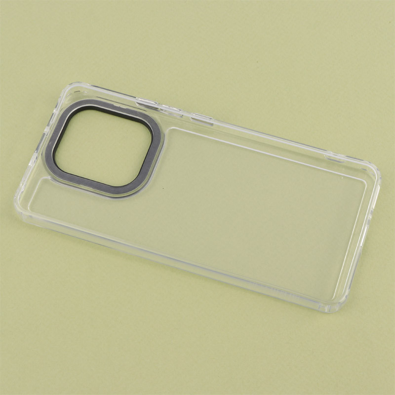 قاب PC پشت شفاف Lucky Case دور رنگی Xiaomi Redmi Note 13 4G