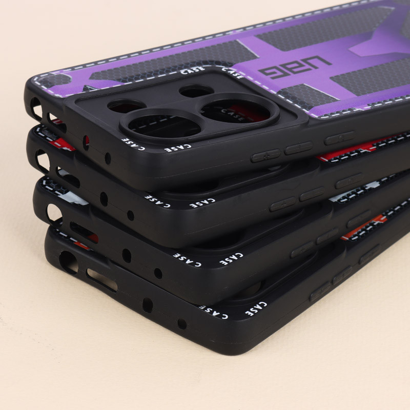 قاب ژله ای محافظ لنزدار UAG طرح دوخت Xiaomi Redmi Note 13 Pro 4G