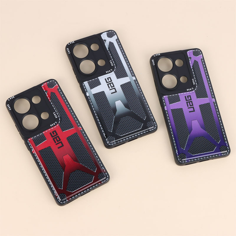 قاب ژله ای محافظ لنزدار UAG طرح دوخت Xiaomi Redmi Note 13 Pro 4G