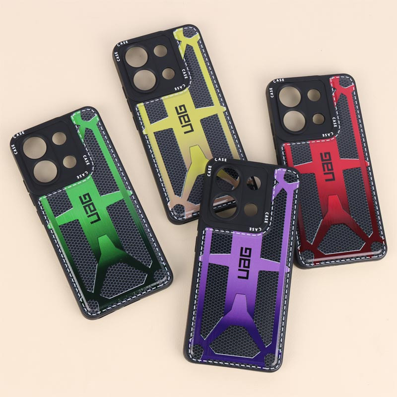 قاب ژله ای محافظ لنزدار UAG طرح دوخت Xiaomi Redmi Note 13 4G
