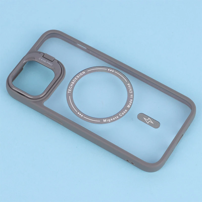 قاب PC شفاف مگ سیف Case.Pro استند شو iPhone 13