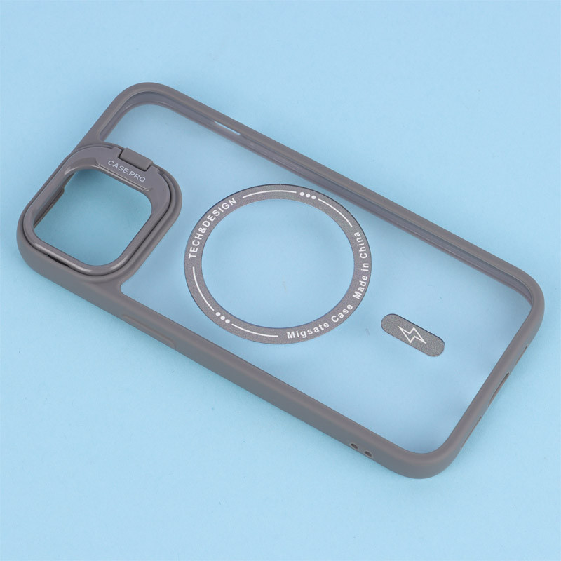 قاب PC شفاف مگ سیف Case.Pro استند شو iPhone 13