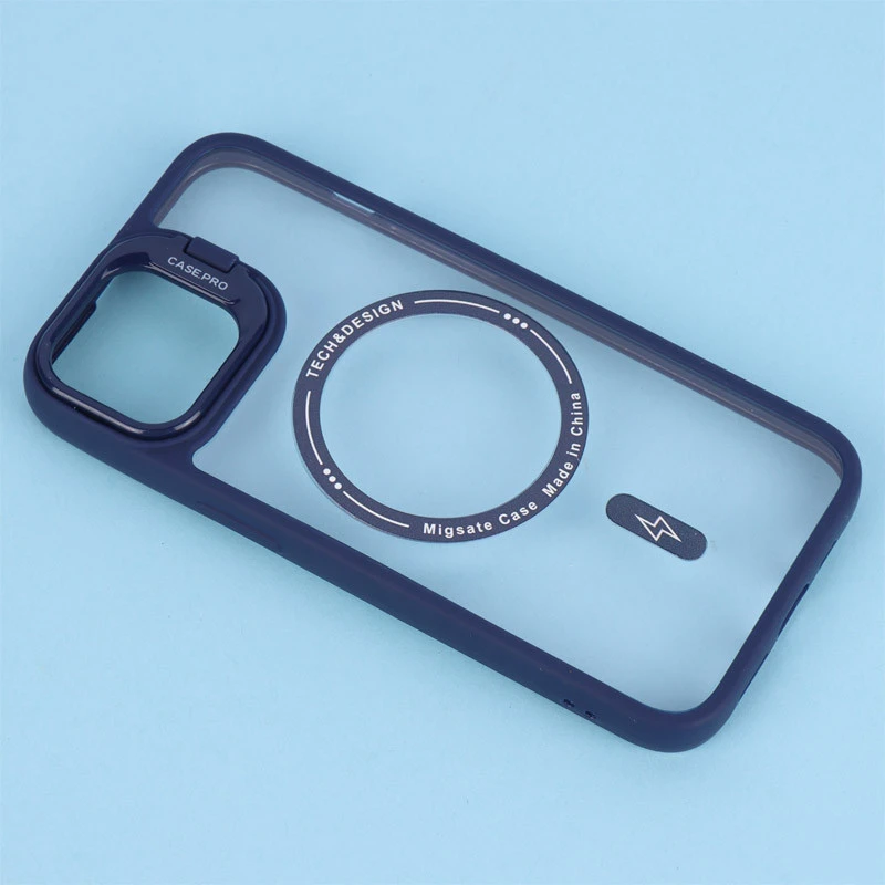 قاب PC شفاف مگ سیف Case.Pro استند شو iPhone 13