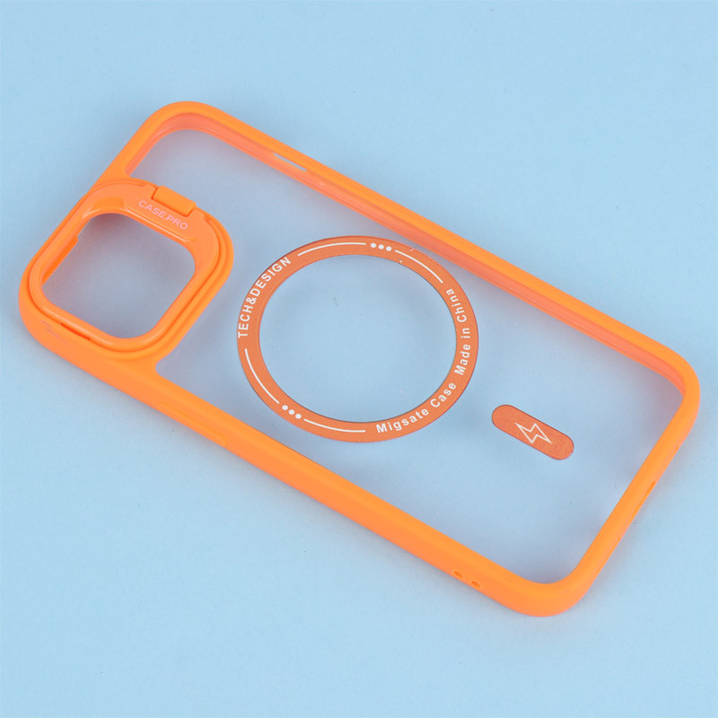 قاب PC شفاف مگ سیف Case.Pro استند شو iPhone 13