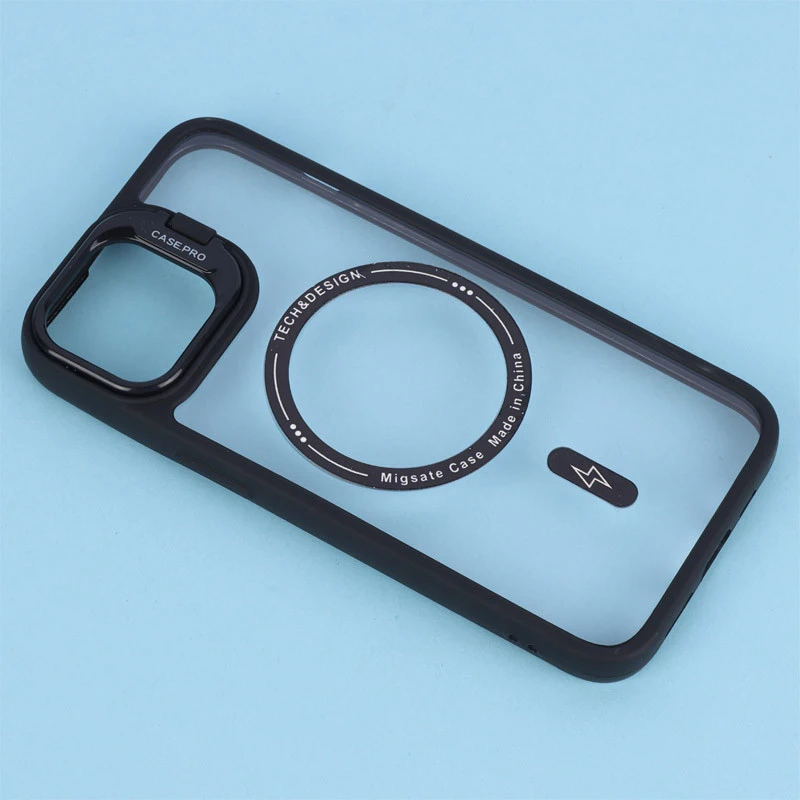 قاب PC شفاف مگ سیف Case.Pro استند شو iPhone 13