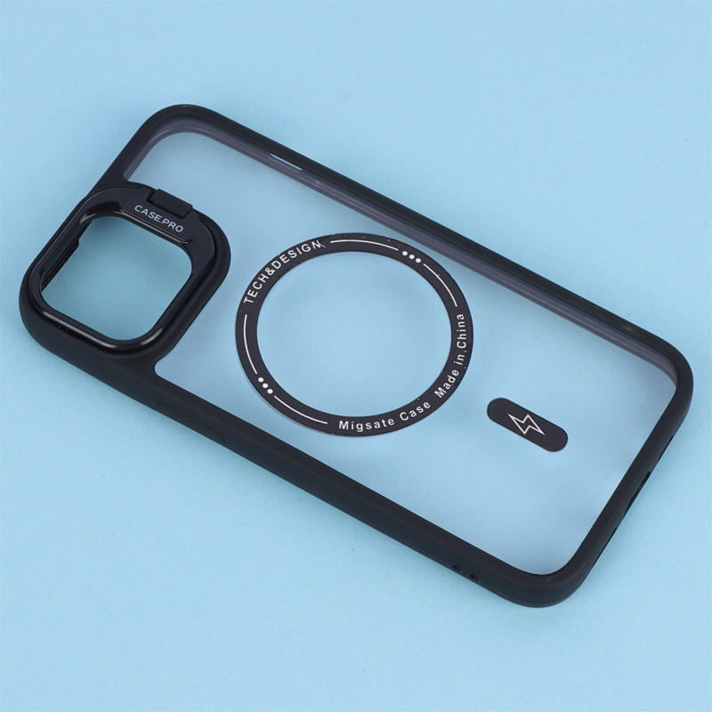 قاب PC شفاف مگ سیف Case.Pro استند شو iPhone 13