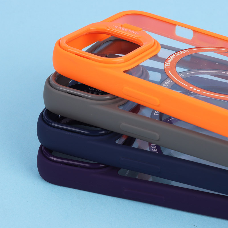 قاب PC شفاف مگ سیف Case.Pro استند شو iPhone 13