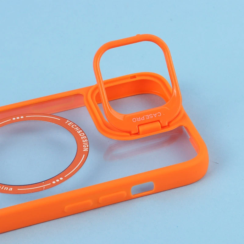 قاب PC شفاف مگ سیف Case.Pro استند شو iPhone 13