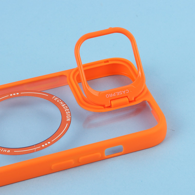 قاب PC شفاف مگ سیف Case.Pro استند شو iPhone 13
