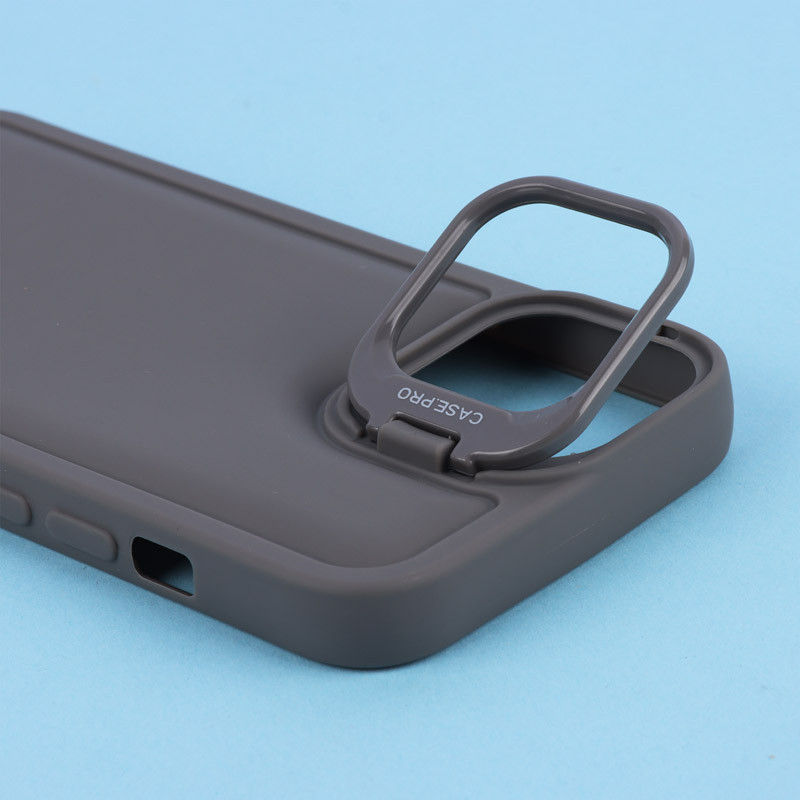 قاب طرح سولید کیس Case.Pro استند شو + محافظ لنز رینگی iPhone 13 / 14