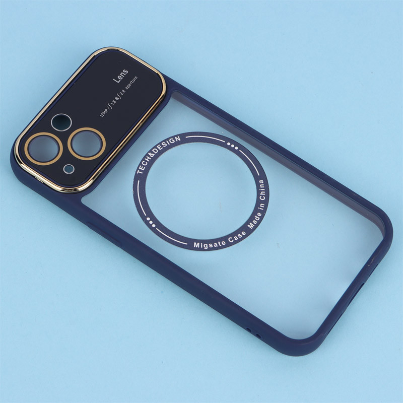 قاب PC شفاف مگ سیف Lens Aperture محافظ لنزدار iPhone 13