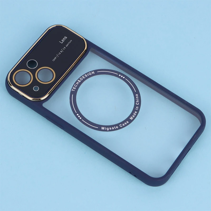 قاب PC شفاف مگ سیف Lens Aperture محافظ لنزدار iPhone 13