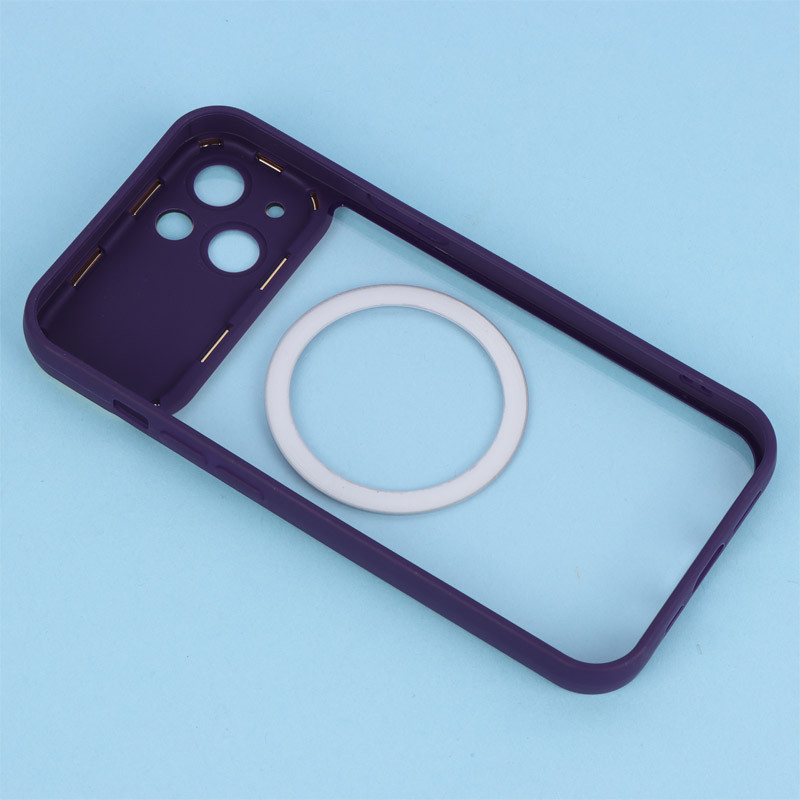 قاب PC شفاف مگ سیف Lens Aperture محافظ لنزدار iPhone 13