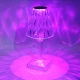 چراغ خواب Touch Lamp طرح آباژور کریستالی + ریموت کنترل