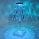 چراغ خواب Touch Lamp طرح آباژور کریستالی + ریموت کنترل