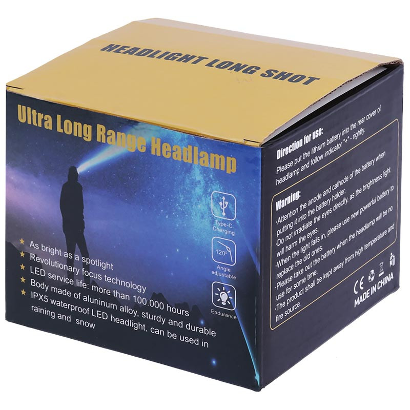 چراغ قوه پیشانی هدلایت Ultra Long Range Headlamp کد 1