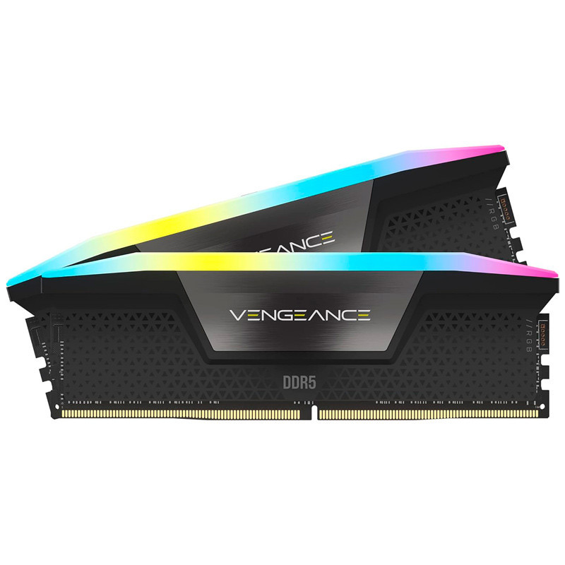 رم کامپیوتر Corsair Vengeance RGB DDR5 32GB 6200MHz CL36 Dual