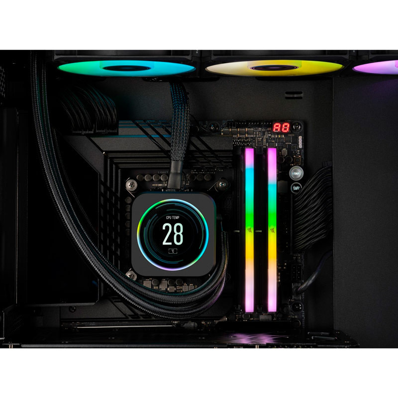 رم کامپیوتر Corsair Vengeance RGB DDR5 32GB 6600MHz CL38 Dual