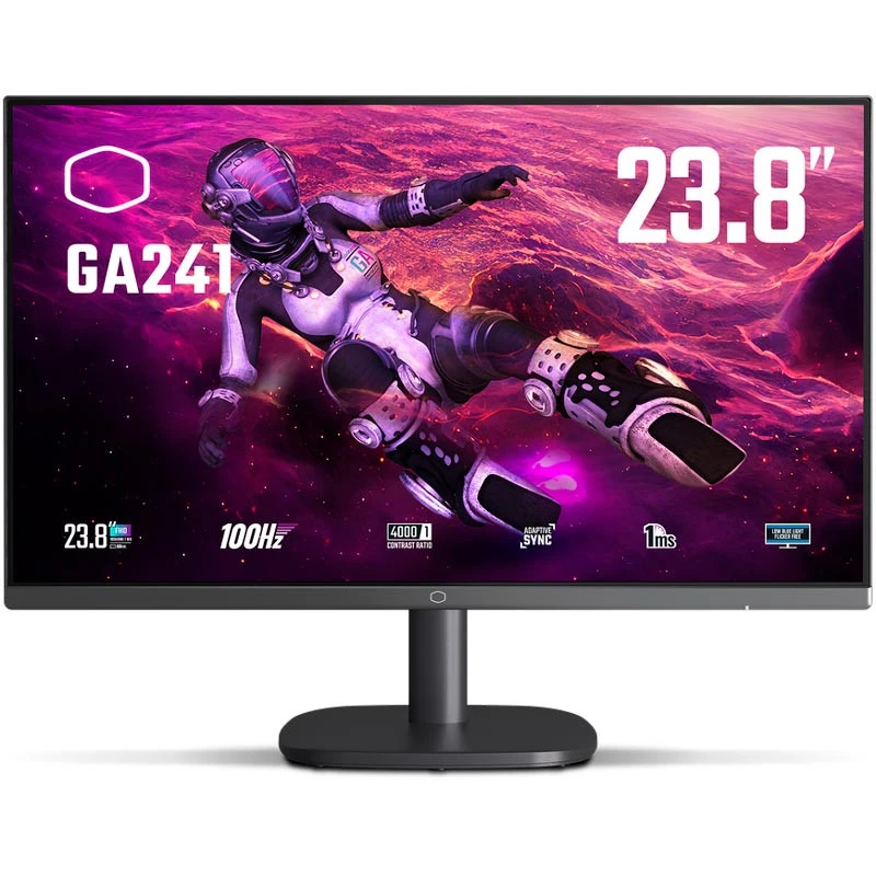 مانیتور گیمینگ کولر مستر GA241 سایز 23.8 اینچ