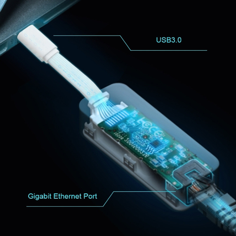 تبدیل شبکه TP-LINK UE300C Type-C To LAN