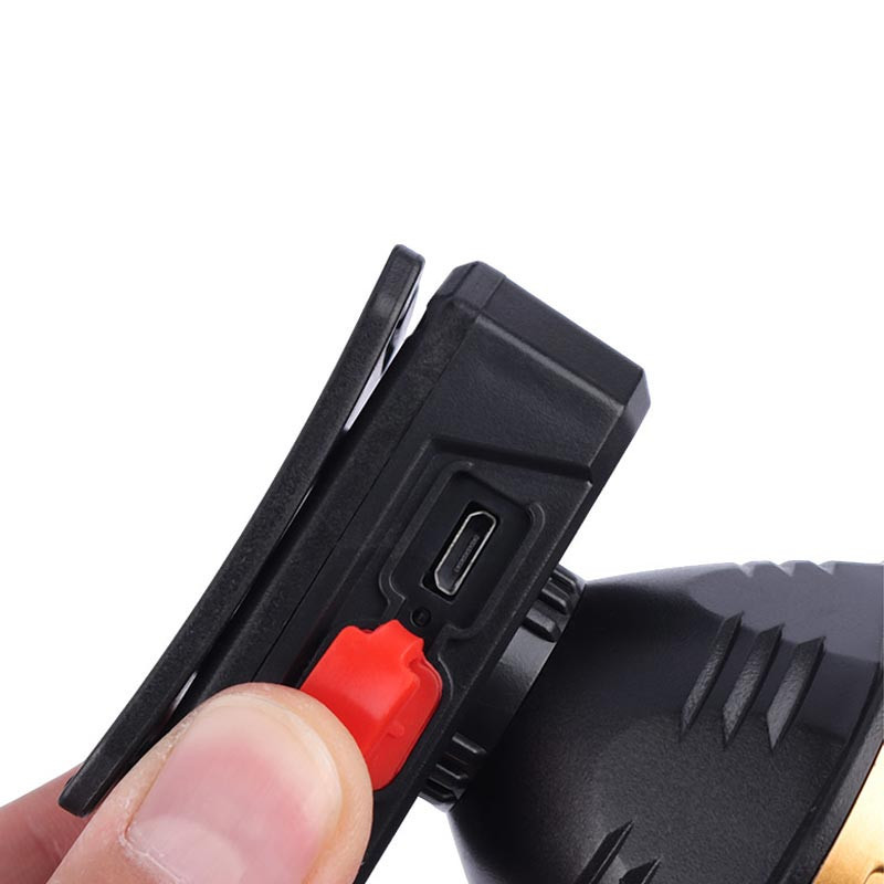چراغ قوه پیشانی هدلایت شارژی HX208-5