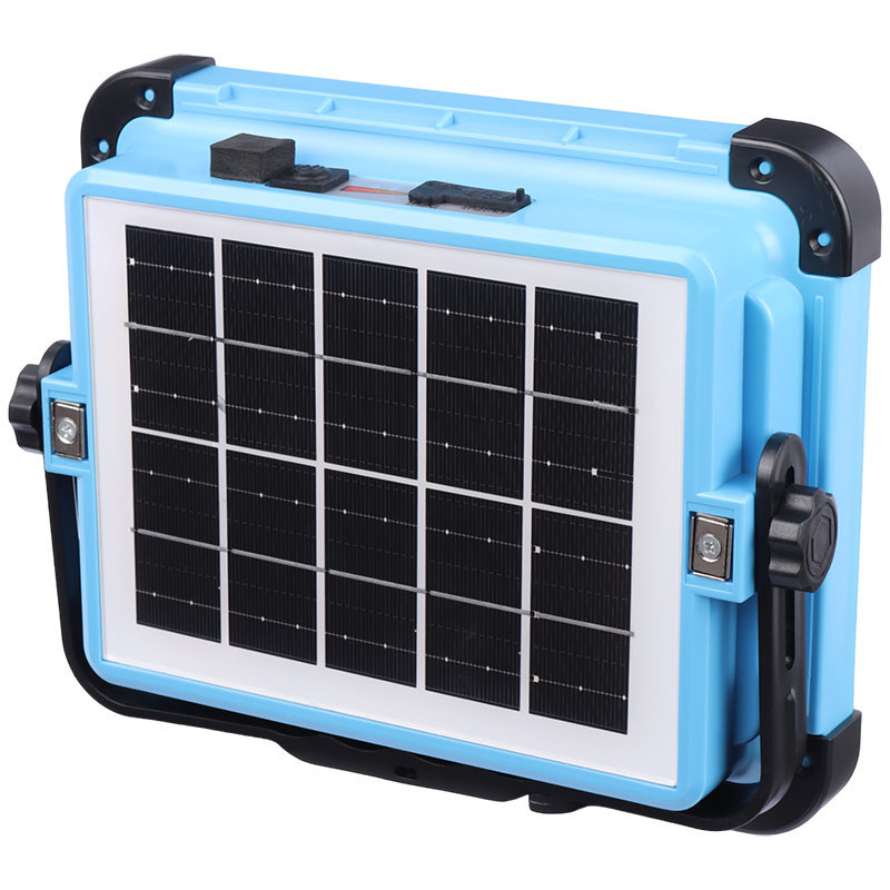 پروژکتور سیار شارژی و پاور بانک خورشیدی Okgo FA-702