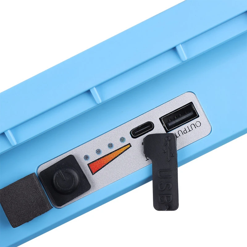 پروژکتور سیار شارژی و پاور بانک خورشیدی Okgo FA-702