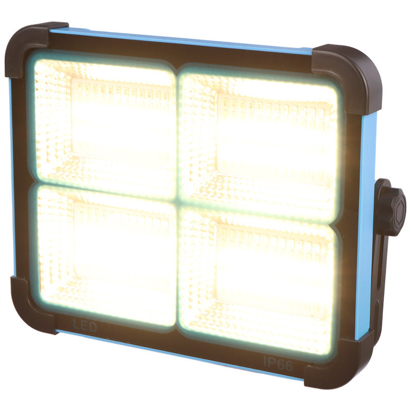 پروژکتور سیار شارژی و پاور بانک خورشیدی Okgo FA-702