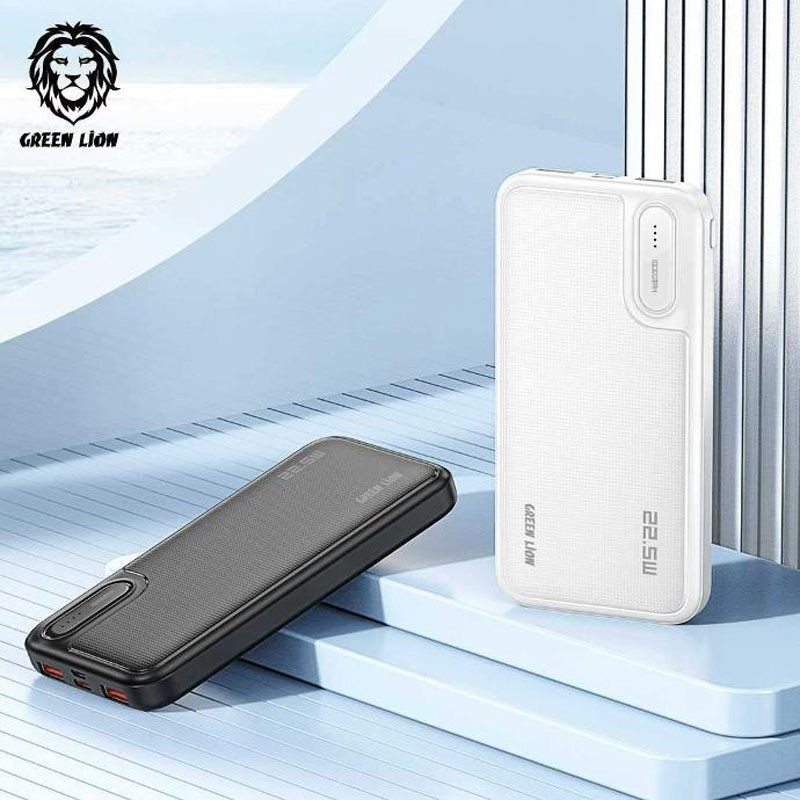 پاور بانک فست شارژ 10000 گرین لاین Green Lion Mate QC3.0 PD 22.5W