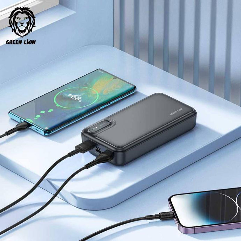 پاور بانک فست شارژ 20000 گرین لاین Green Lion Mate 20