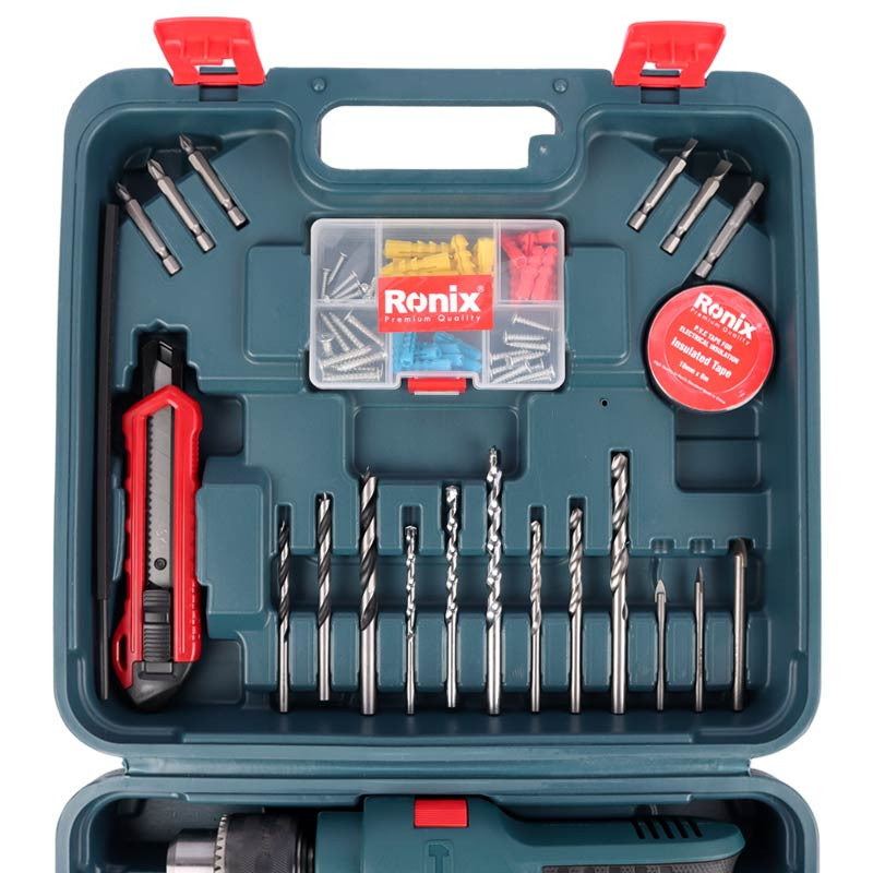 کیت دریل برقی چکشی Ronix RS-0008