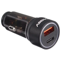 شارژر فندکی فست شارژ Asenai AR-002 QC3.0 PD 3A 20W