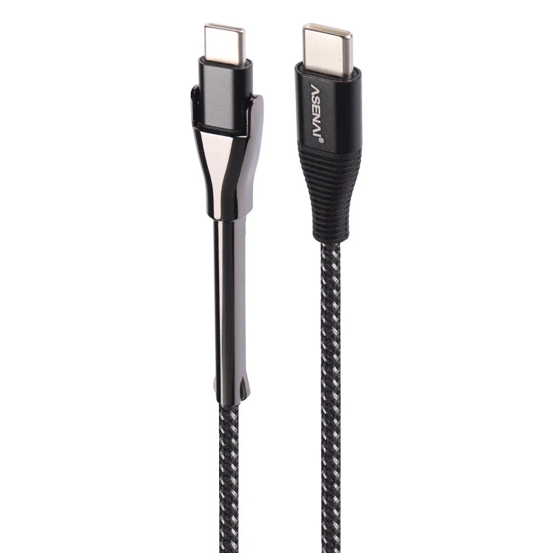 کابل تبدیل فست شارژ Asenai AC-004-CC Type-C To Type-C 65W 1m